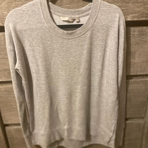Women’s Athleta sweatshirt. Light gray.